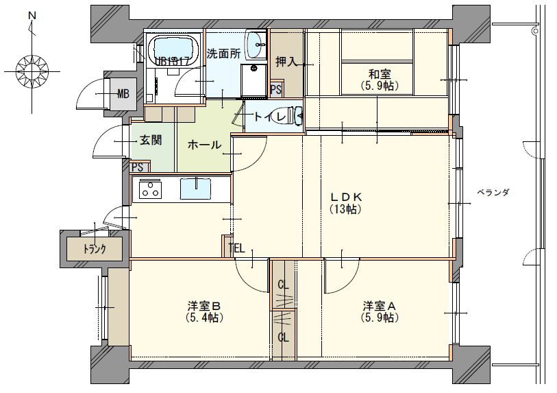 間取り_井口台