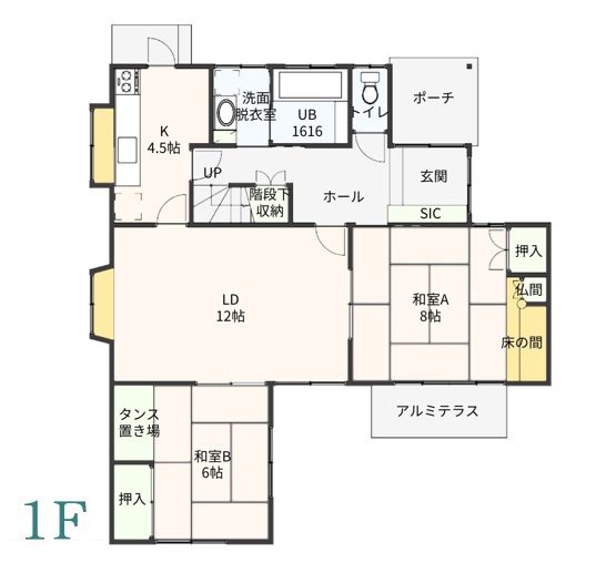 1F間取り新