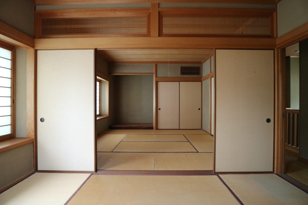 2階和室B 8帖、和室C 6帖